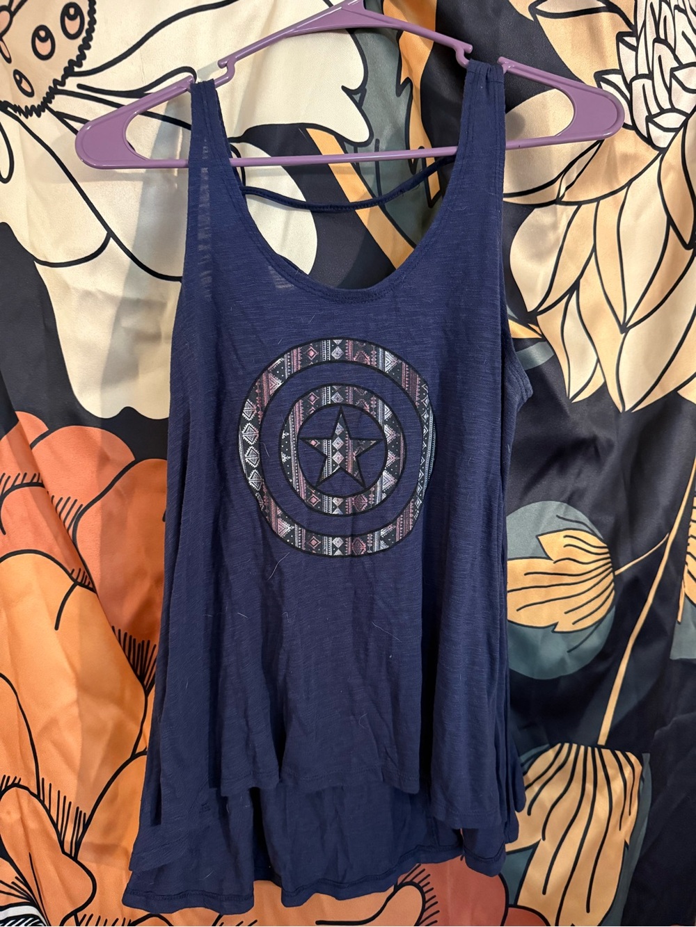 Marvel Captain America tank top with Captain America